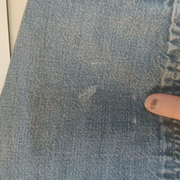 Crazy Horse Pokemon Oddish Denim Vest Jewel Tones Medium Hand Painted - Picture 7 of 16